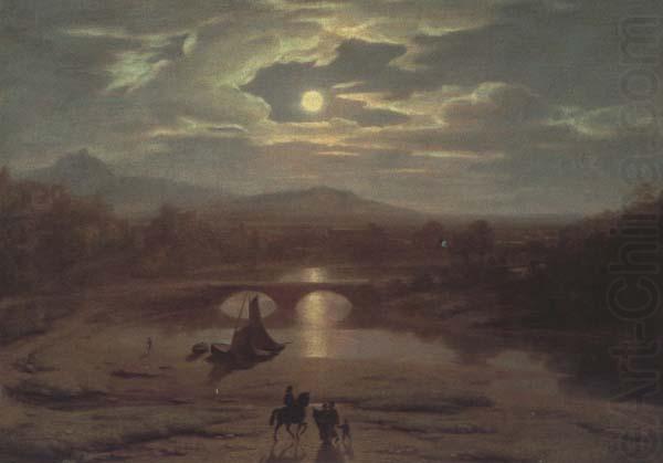 Moon-light landscape (mk43), Washington Allston